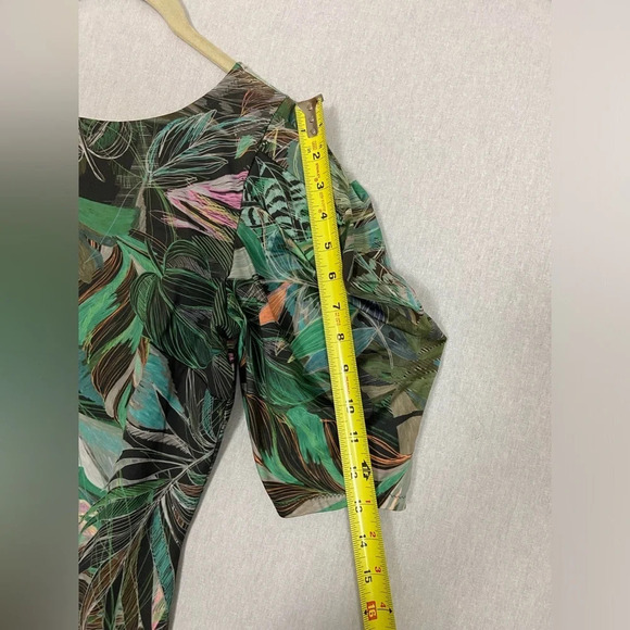 Nadya Toto Jungle Print Bodycon Dress Sz M - Picture 14 of 14